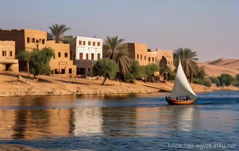 이집트 북부와 남부 문화 차이 - **Northern Egyptian Urban Food and Music Scene:**
    A vibrant, bustling street scene in a large No...